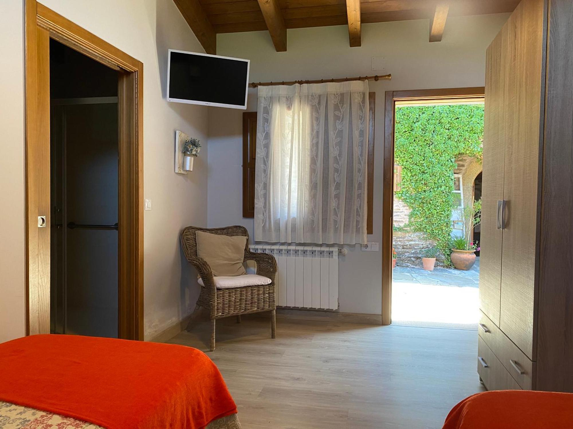 Casa Rural Santa Marina Портомарин Екстериор снимка