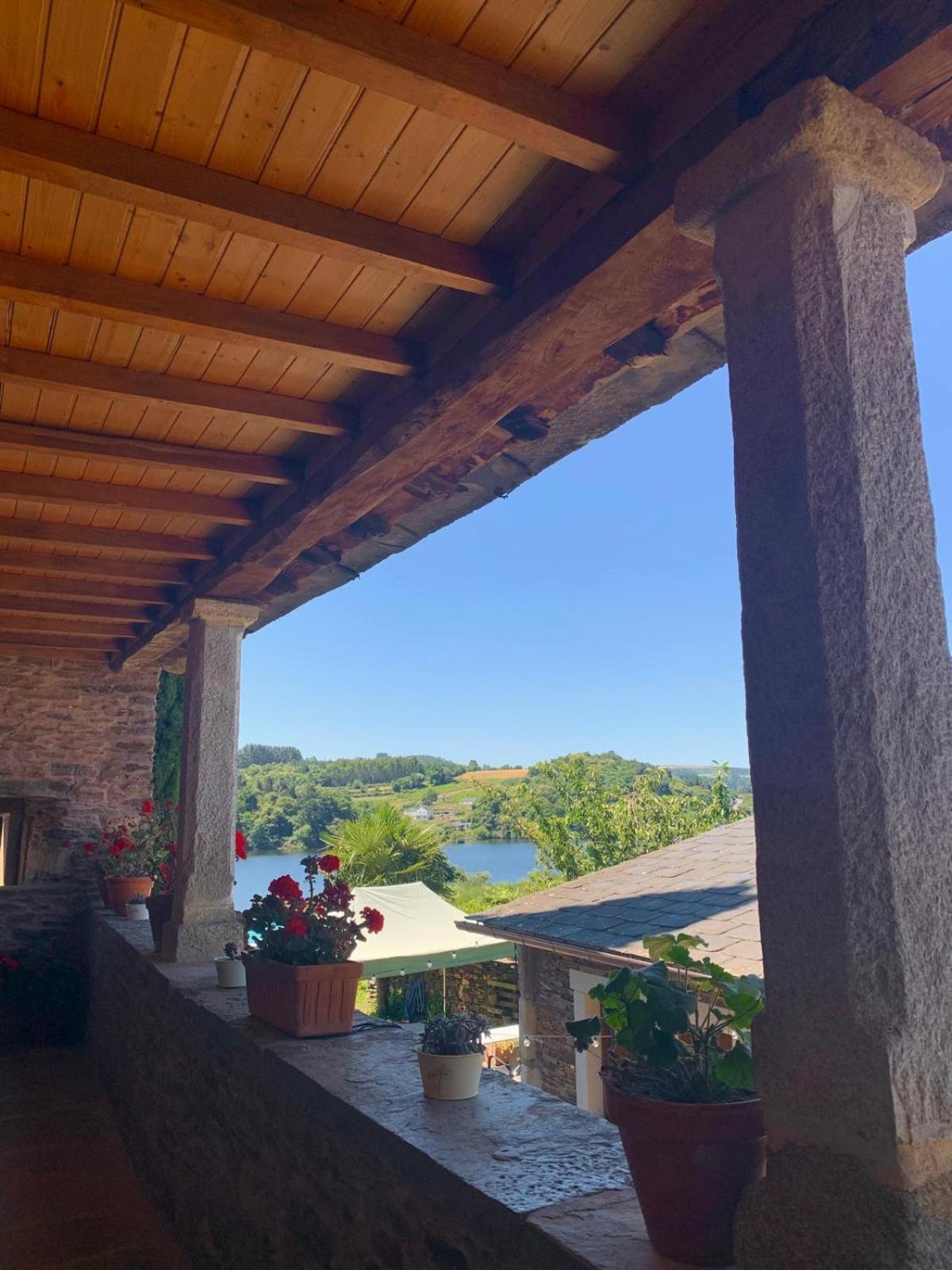 Casa Rural Santa Marina Портомарин Екстериор снимка